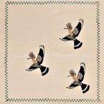 Hoopoe Design Cushion Cover