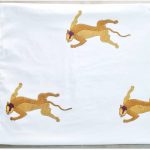 Gond art Tiger Print Design Dohar