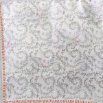 Grey Bel Jaal Design Print Colour Dohar