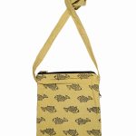 Fish design Small Size Beige Sling Bag