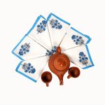 Blue floral motif Table Napkin (Set of 4)