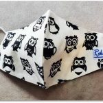 Owls Print face Mask