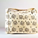 Tiger Face Design Print Sling Bag, Standard Size